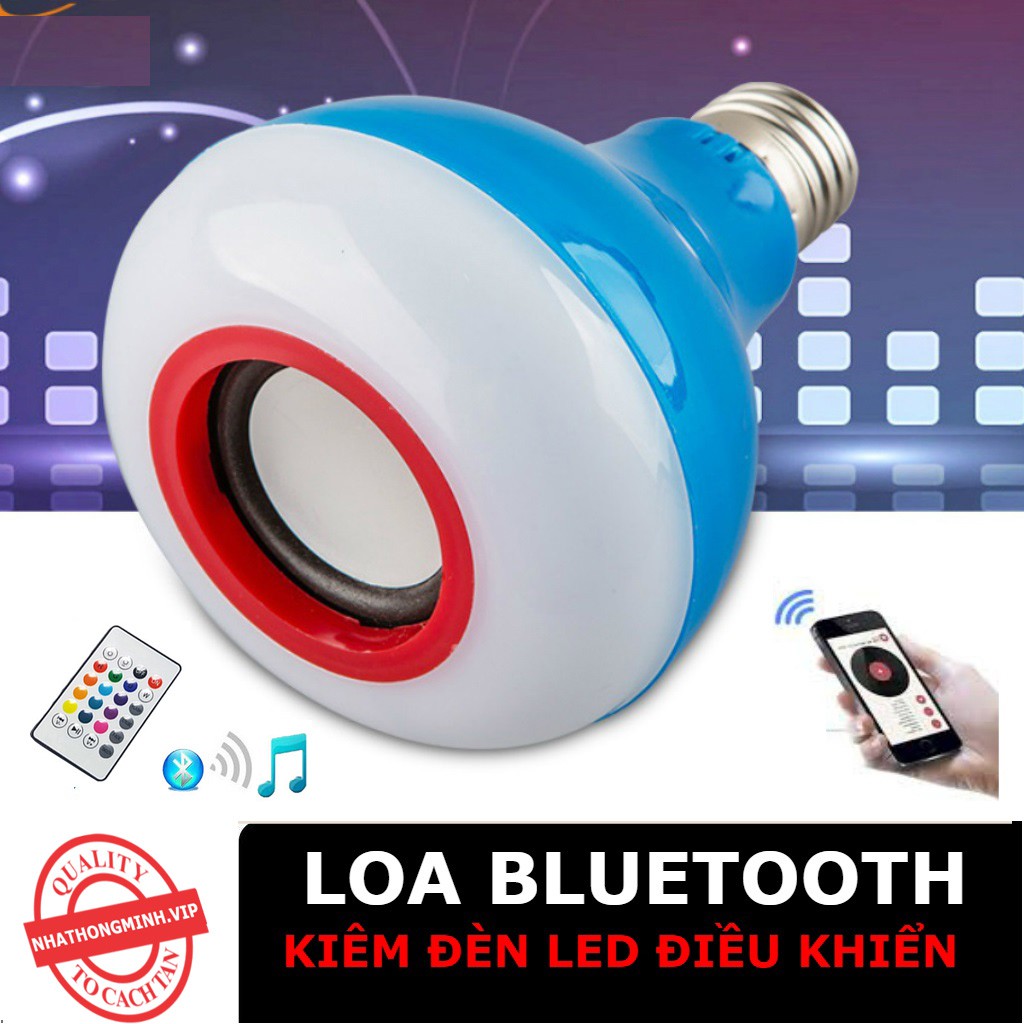 Loa Bluetooth Kiêm Đèn LED Điều Khiển