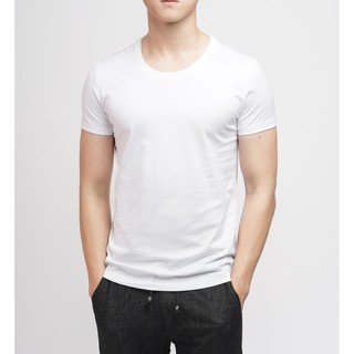 Áo thun TRƠN form rộng tay ngắn vãi mỏng unisex nam