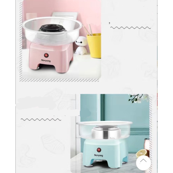 [Hàng mới về] Máy Làm Kẹo Bông Gòn Noryong Hàng Chính Hãng Dễ Dàng Sử Dụng Cho Mẹ Và Bé