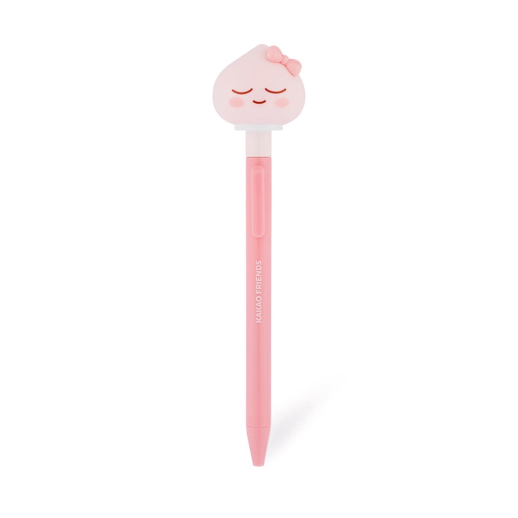 Bút bi Up and Down Moving Kakao Friends Apeach mực đen ngòi 0.4mm viết nét đều trơn tru F11504