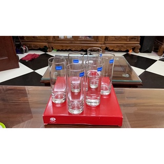 Cốc cao trơn-b07811-320ml/b07812-340ml ly thủy tinh-cốc thủy tinh ocean-6cái/hộp