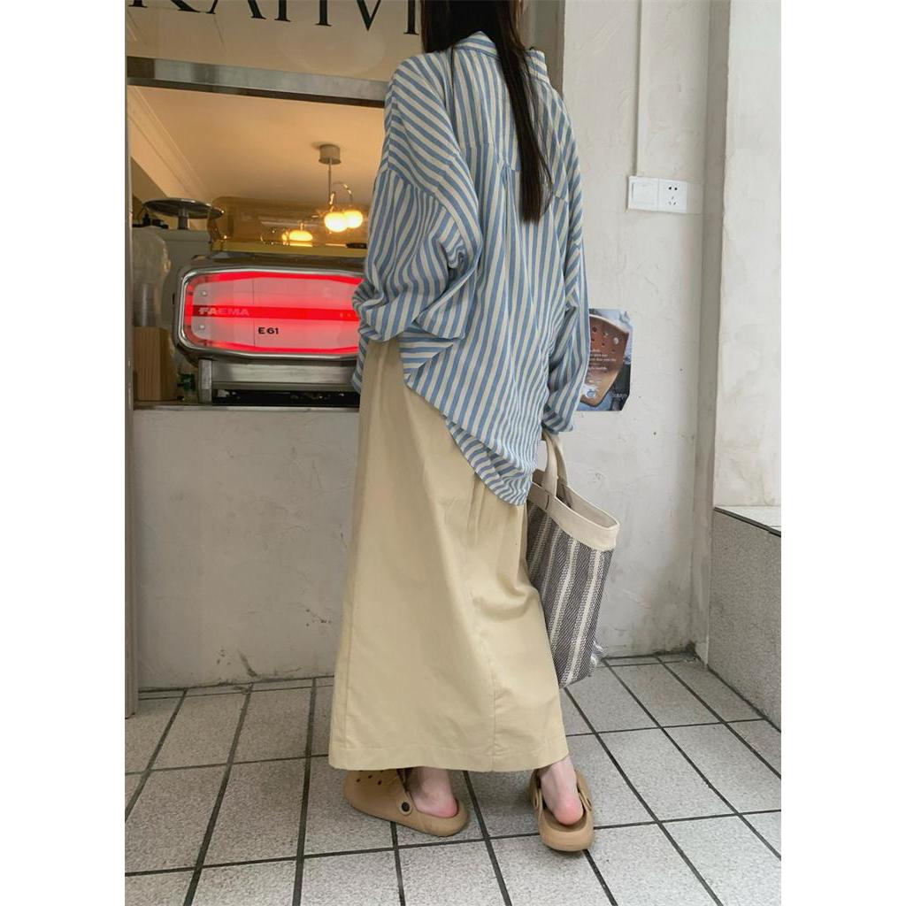 Chân Váy Suông Lưng Thun Dễ Phối Đồ 64256