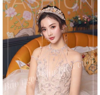 Cài tóc cô dâu (mẫu HC268)