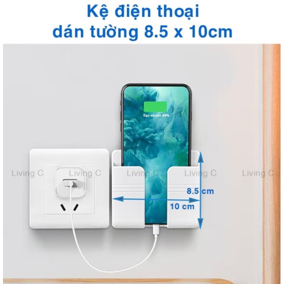[HOT] Giá đỡ nhựa gắn tường tiện ích