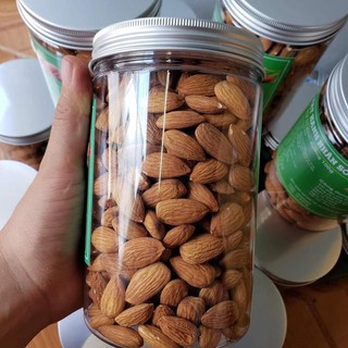 HẠT HẠNH NHÂN RANG RANG CHÍN TỰ NHIÊN (HẠT DINH DƯỠNG - HỘP 500G)