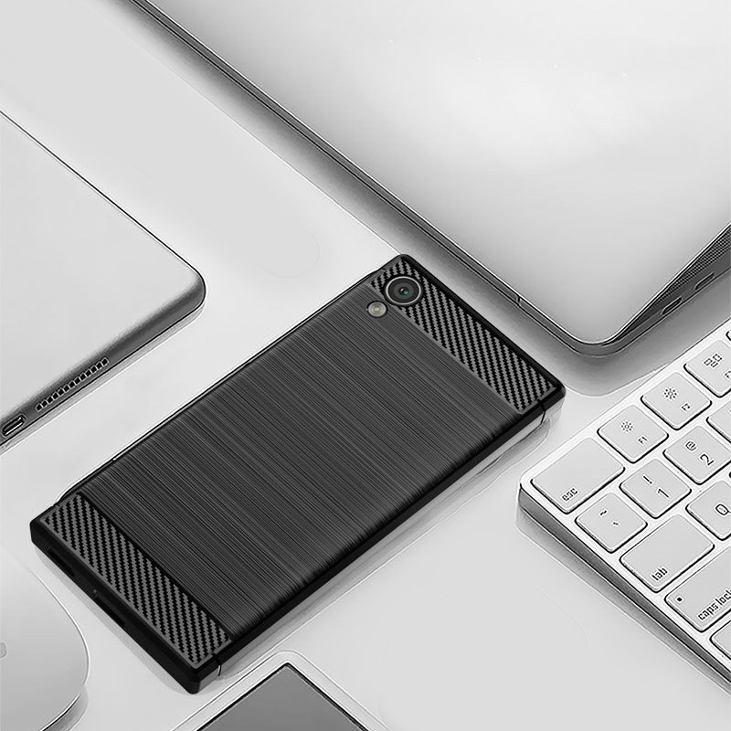 Ốp điện thoại silicon chống rơi dành cho Sony Xperia Xa1 tùy chọn màu sắc