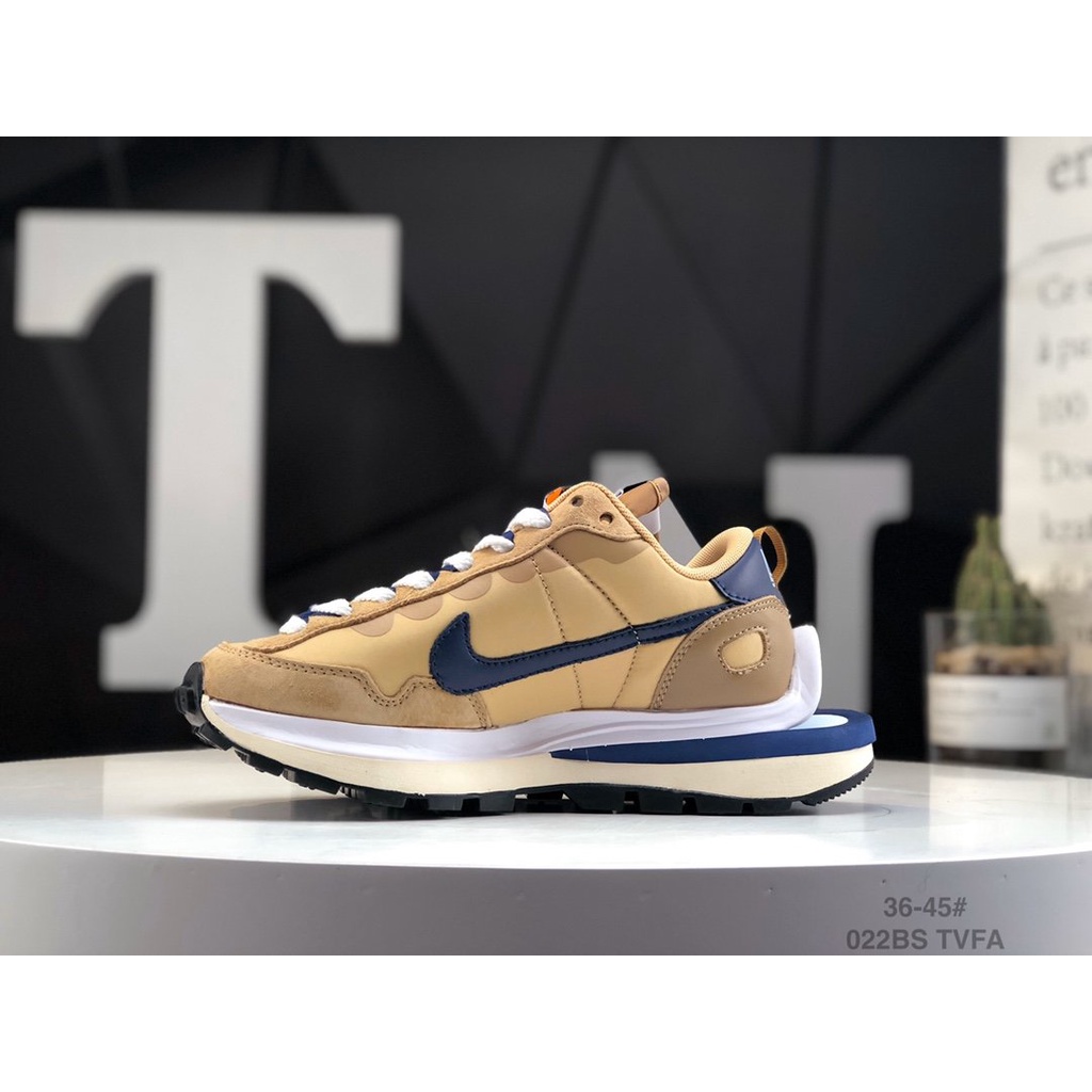 Giày Chạy Bộ Sacai X NK vaporWaffle Cỡ 36-45