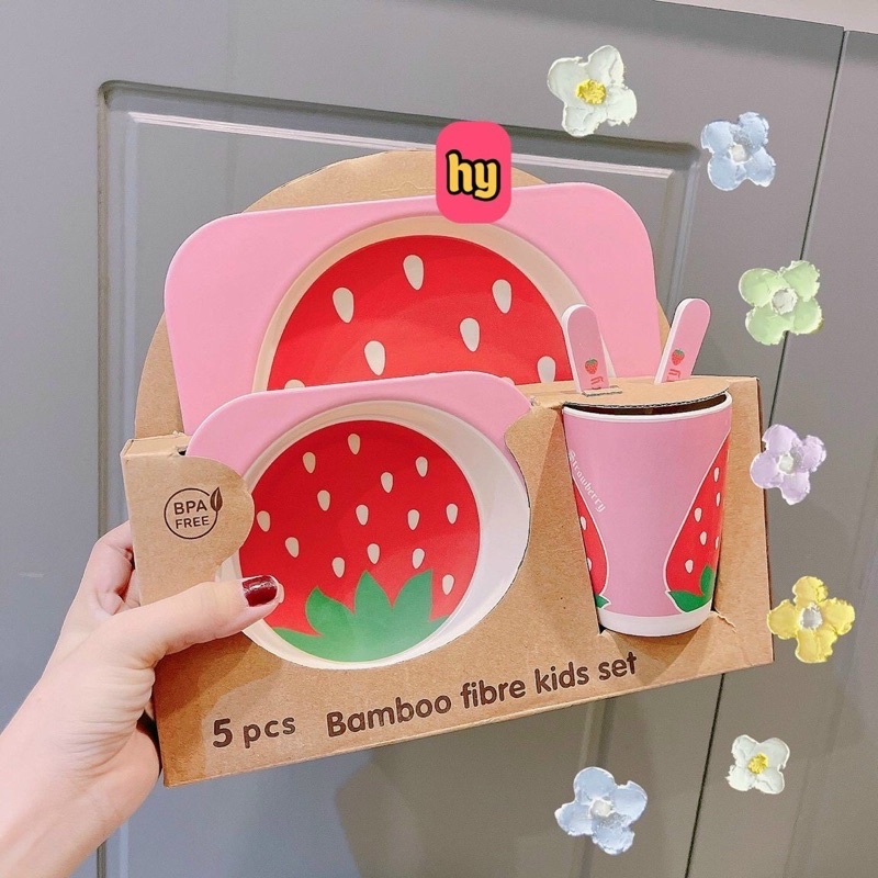 SET KHAY BÁT ĂN CHO BÉ