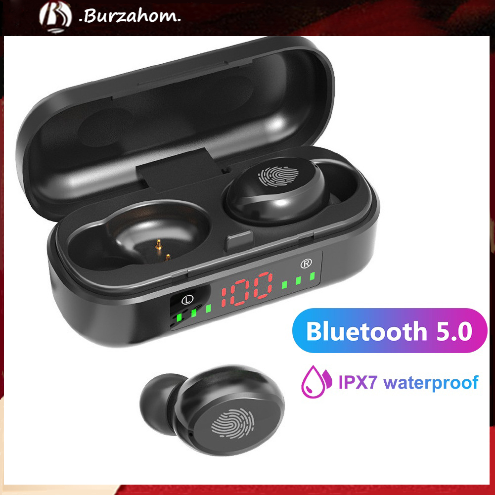 Bộ Tai Nghe Thể Thao Không Dây Bluetooth 5.0 Chống Nướcv8 Tws