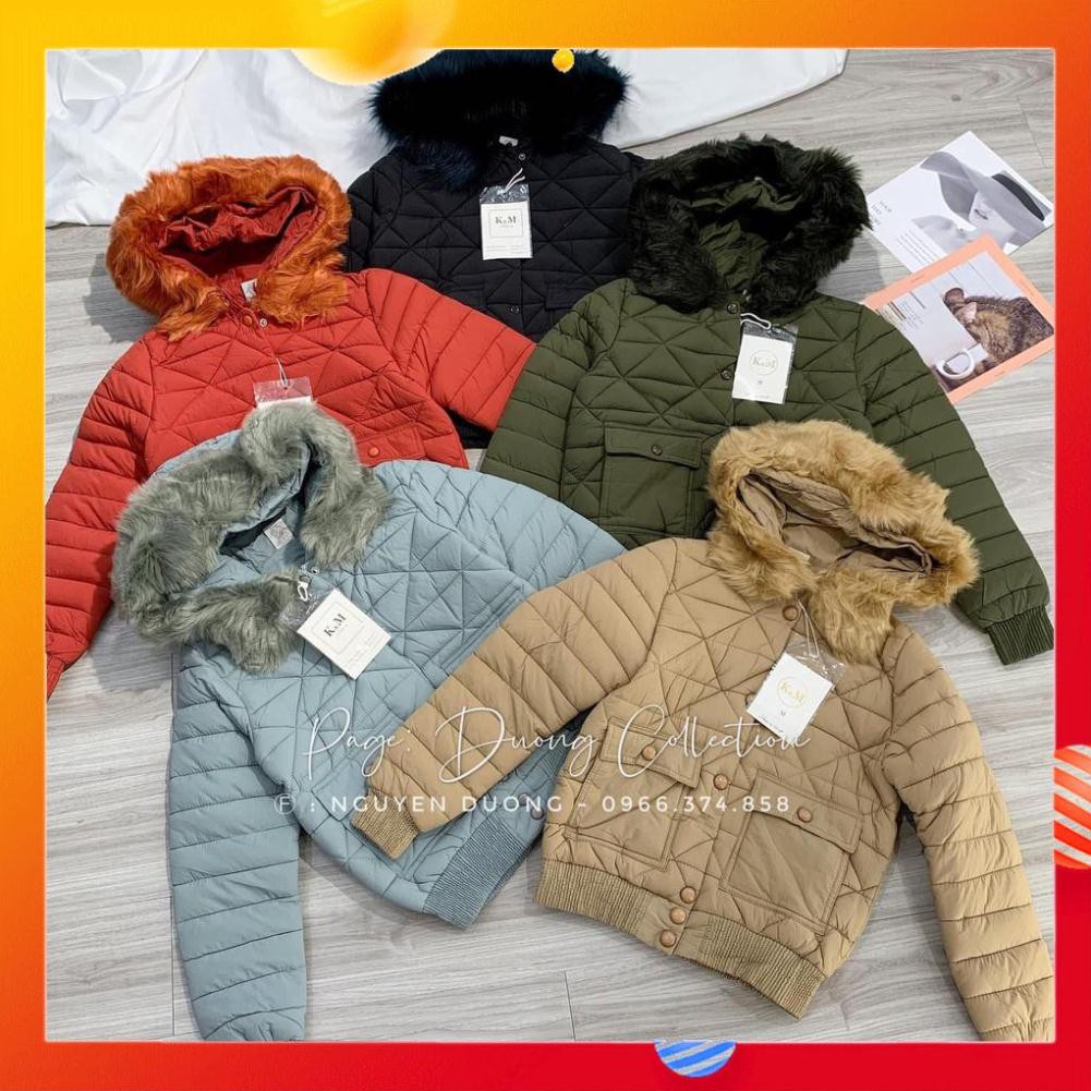 Áo Phao Nữ, Áo Khoác Phao Trang Phục Đông Túi Trần Bông Nhiều Màu Siêu Nhẹ Chống Nước. | BigBuy360 - bigbuy360.vn