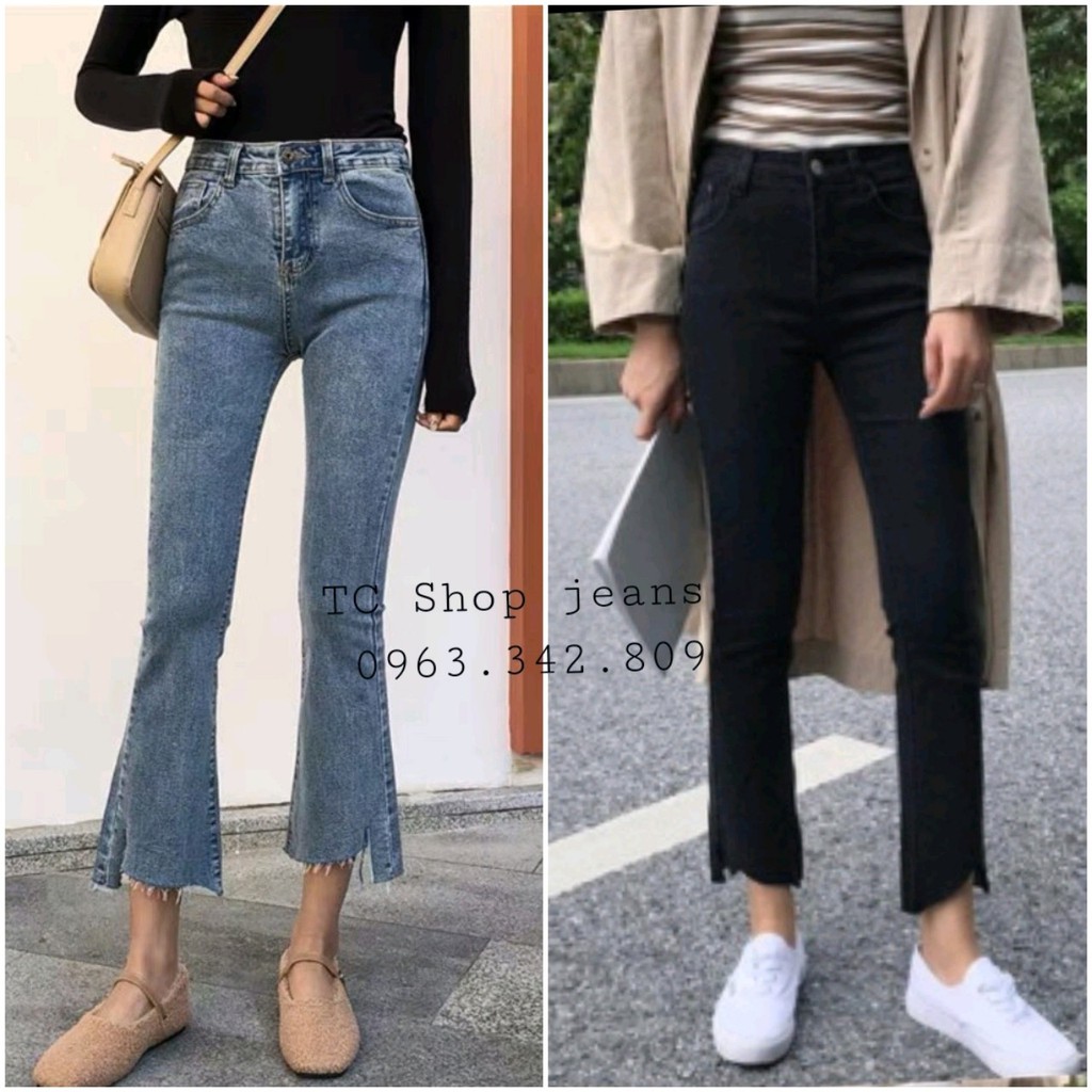 Quần Jeans Ống Loe (Có Size Lớn)