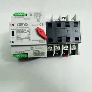 Ats geya 100a -4p. bộ chuyển đổi nguồn điện tự động