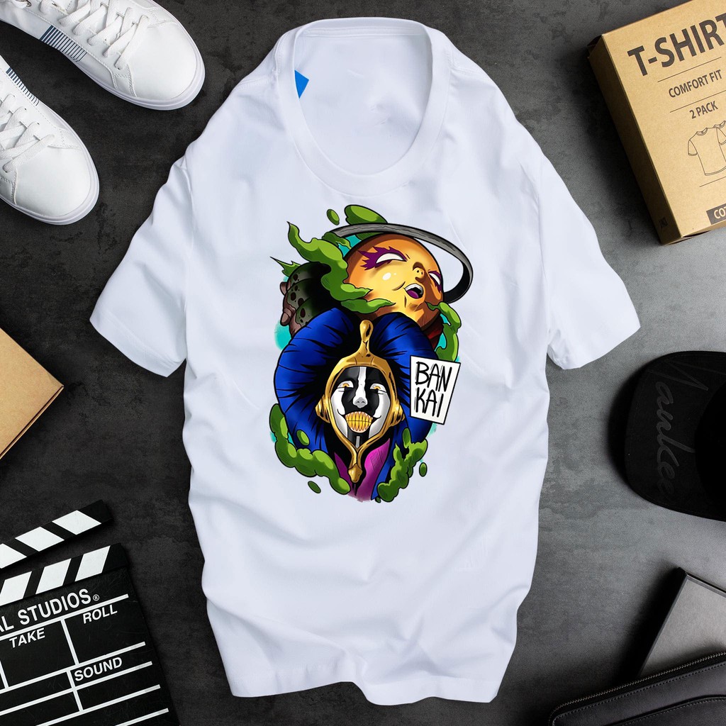 ÁO PHÔNG TAY LỠ UNISEX SỨ GIẢ THẦN CHẾT BLEACHT CHẤT LIỆU VẢI THOÁNG MÁT IN HÌNH CỰC ĐẸP SIÊU HOT - BACK100