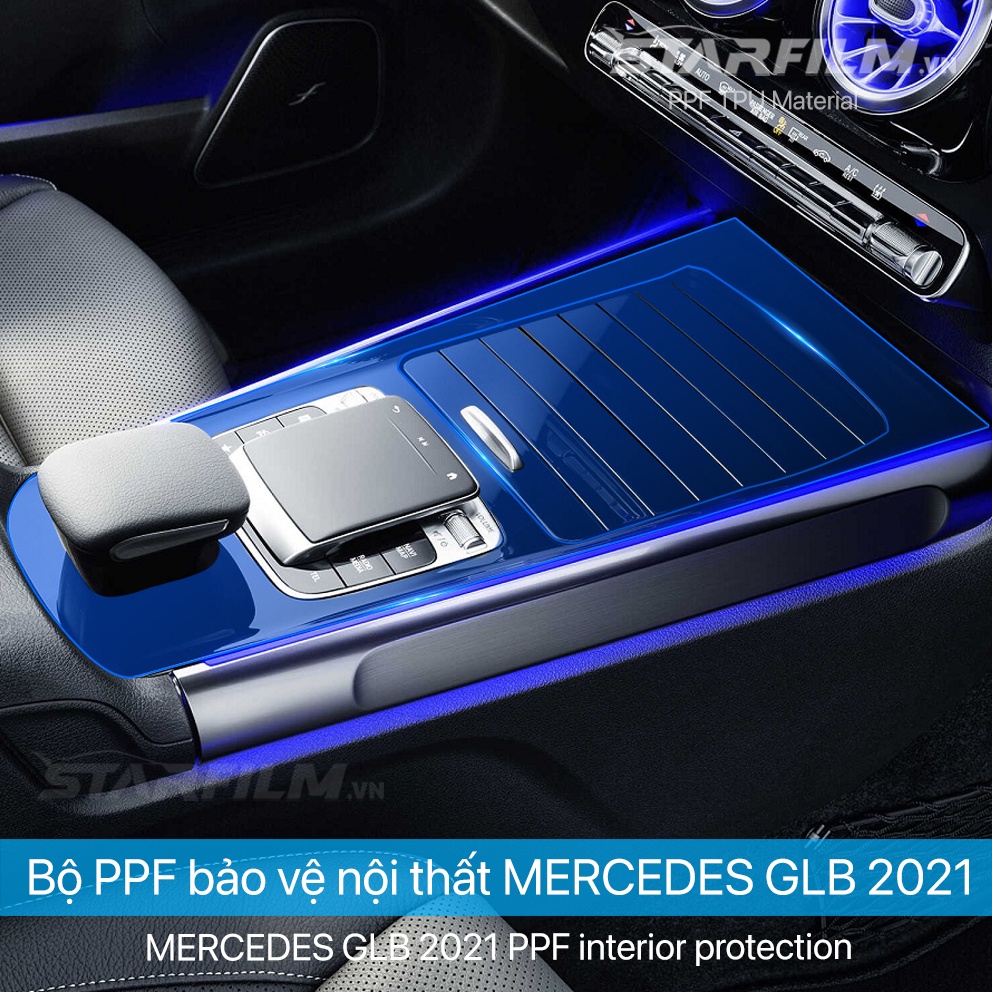 Mercedes Benz GLB 200 2021 PPF TPU chống xước tự hồi phục STARFILM
