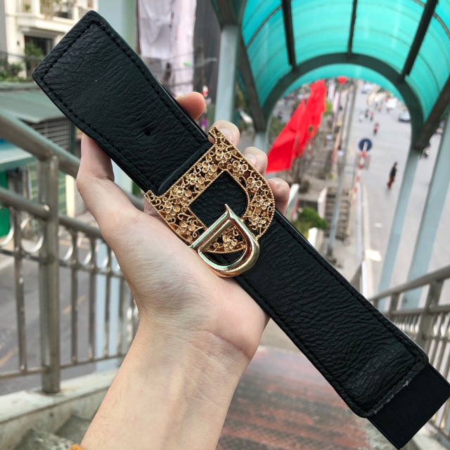 Đai váy chữ lồng chữ siêu đẹp