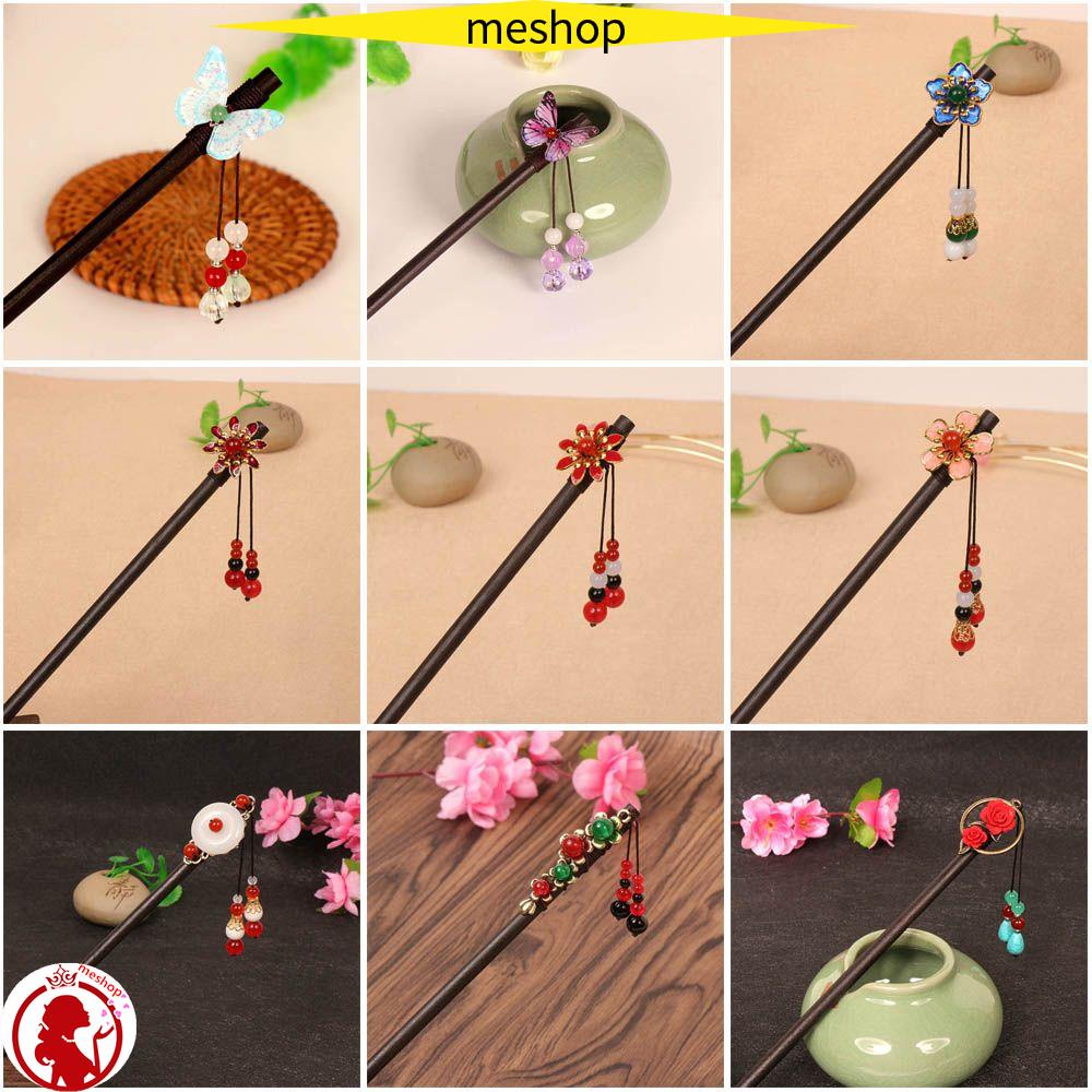 Trâm Cài Tóc Hình Hoa Phong Cách Retro Thời Trang