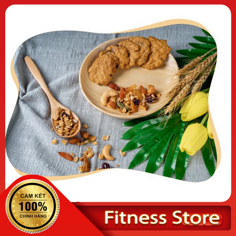 Bánh Cookies Hạnh Nhân Dừa Baker Baking - Healthy Eatclean Keto Giảm cân, Giảm Mỡ, Bữa ăn Phụ, Ăn Vặt, Tốt cho Sức Khỏe.