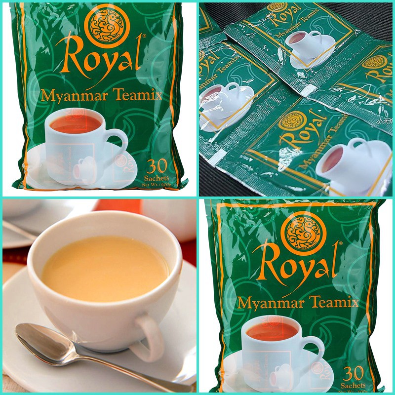 Trà Sữa Gói Tự Pha Royal Myanmar Teamix Combo 2 Gói Lớn Sài Gòn Đặc Sản