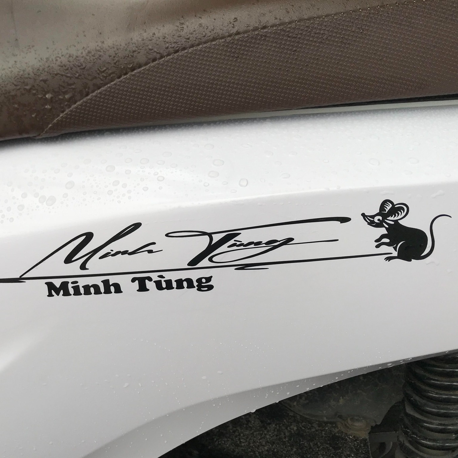 Chữ Ký Dán Xe