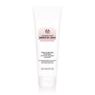 Sữa rửa mặt tạo bọt The Body Shop Drops Of Light Pure Clarifying Foam Wash 125ml