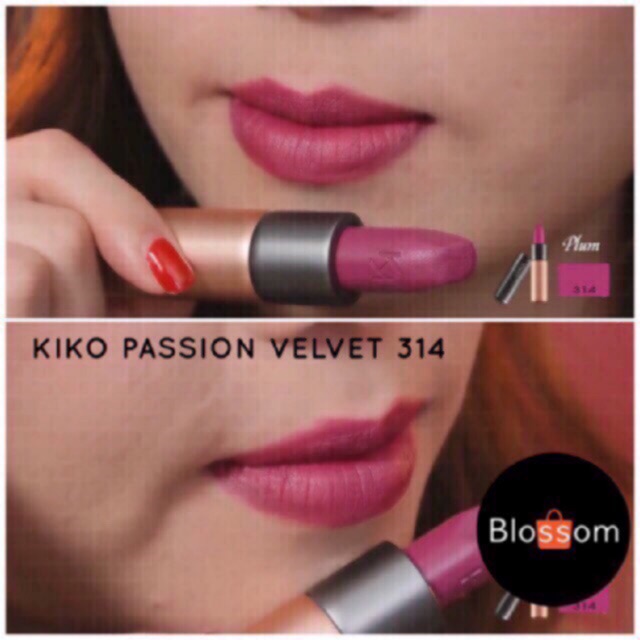 Son lì KIKO MILANO VELVET PASION 305/314/316/317/318/330