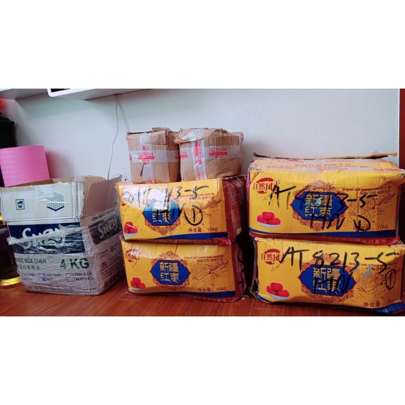 Táo đỏ bụi Tân Cương táo đỏ bụi gói 500g táo đỏ bụi Nhược Khương