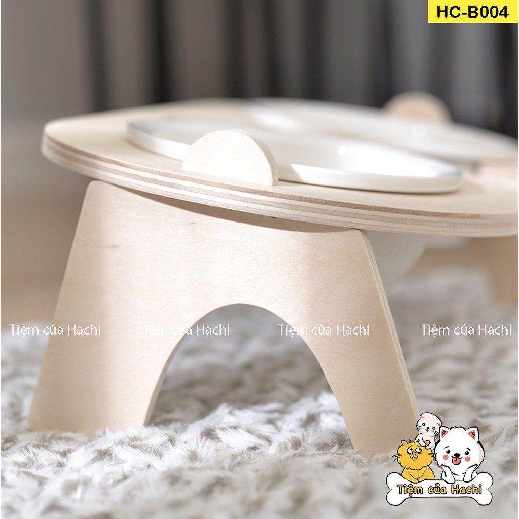 Khay bát gỗ bảo vệ cổ boss