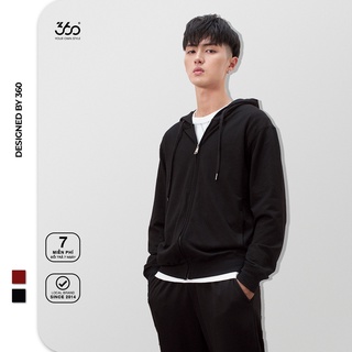 Áo khoác nỉ dài tay khóa kéo 360 Boutique - KNMTK102