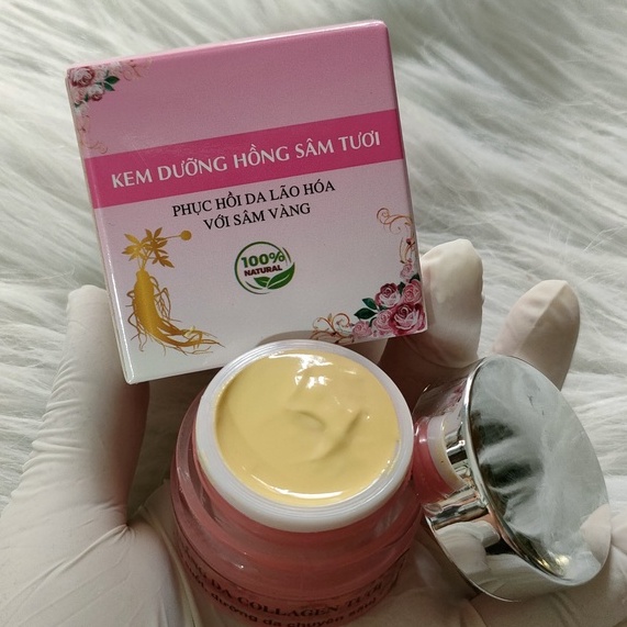 KEM FACE NHUNG PHẤN CAO CẤP - Dưỡng trắng da và makeup cấp ẩm, mờ nám, giảm mụn