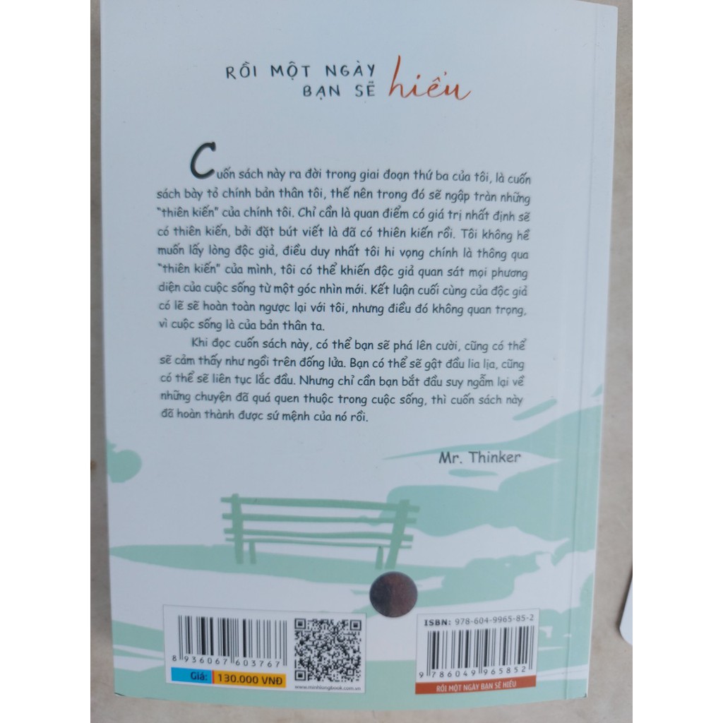 Sách - Rồi Một Ngày Bạn Sẽ Hiểu + Tặng Bookmark