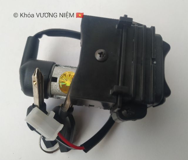 Khóa máy xe SH VN chìa 6 cạnh chống trộm cao cấp chính hãng VƯƠNG NIỆM 🇻🇳