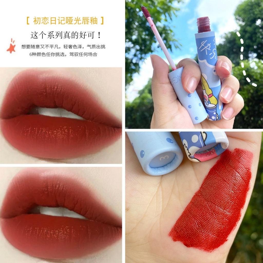 Son Vongee set 6 cây chính hãng chất mịn đẹp nội địa Trung son lì không trôi giá rẻ SHOP 9999