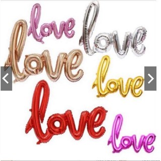 Bóng kiếng chữ LOVE liền trang trí sinh nhật, đám cưới chuẩn hiện đại