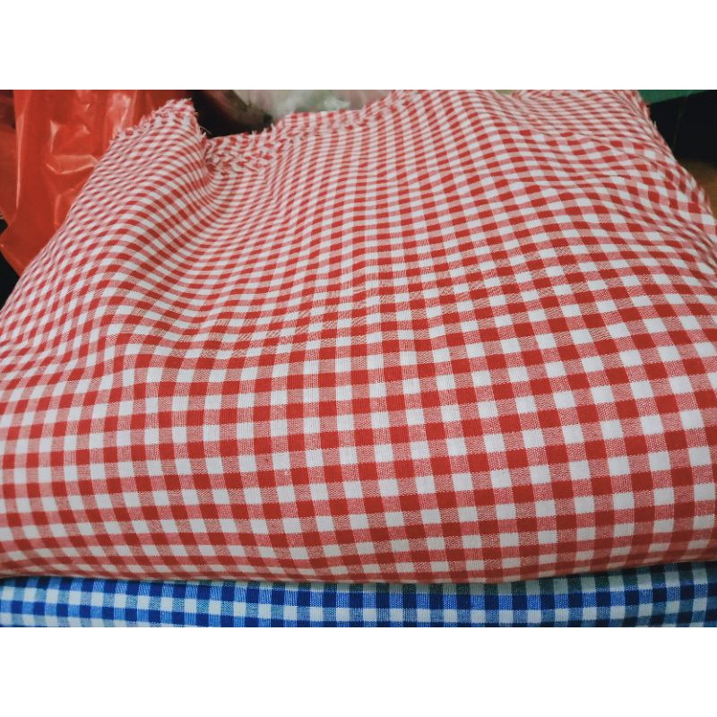 Giá sỉ Vải thô caro may đầm,váy,áo, trắng trí sự kiện,...