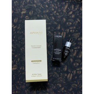 combo sữa rửa mặt Aperio nhân sâm và serum dưỡng da genifique