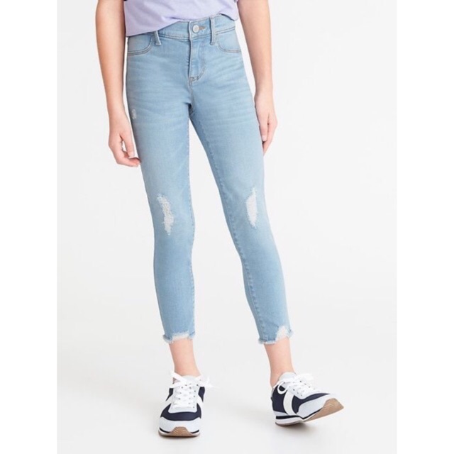 Quần jeans bé gái xuất xịn