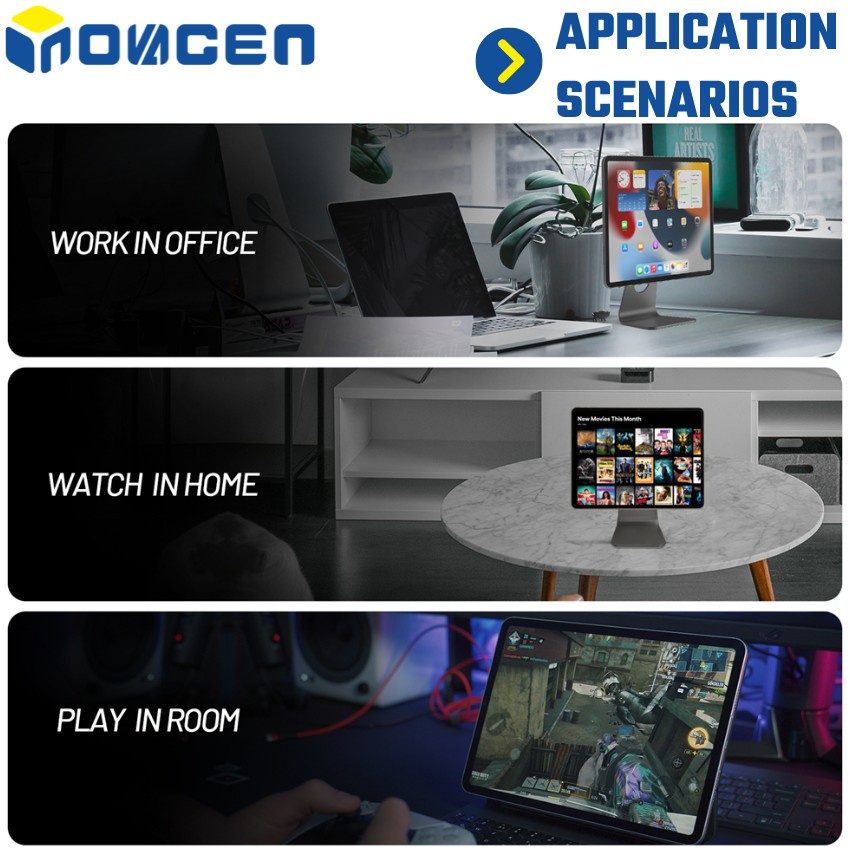 Giá Đỡ Từ Tính Có Thể Điều Chỉnh Cho Máy Tính Bảng iPad Mini 6,Air 4,Air 5,Pro 11 12.9