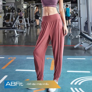 Quần tập gym yoga nữ co dãn bodyfit, Đồ thể thao