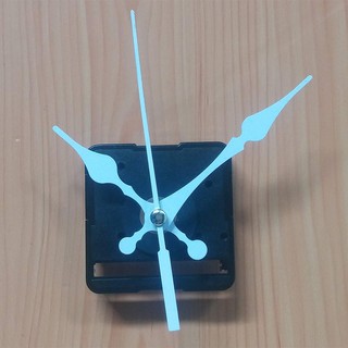 Máy đồng hồ treo tường đài loan kim trôi loại tốt và bộ kim 8cm màu trắngShop Trần Kiều