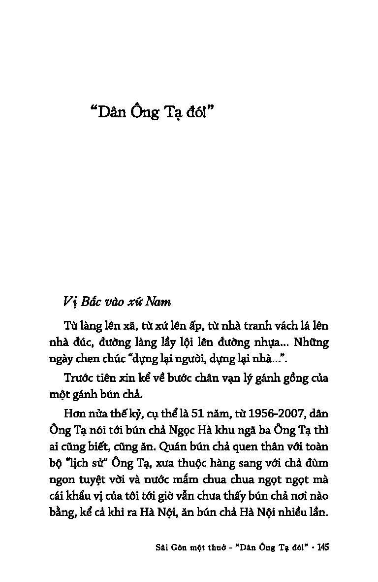 Sách Sài Gòn Một Thuở &quot;Dân Ông Tạ Đó!&quot; - Kèm Chữ Ký Tác Giả