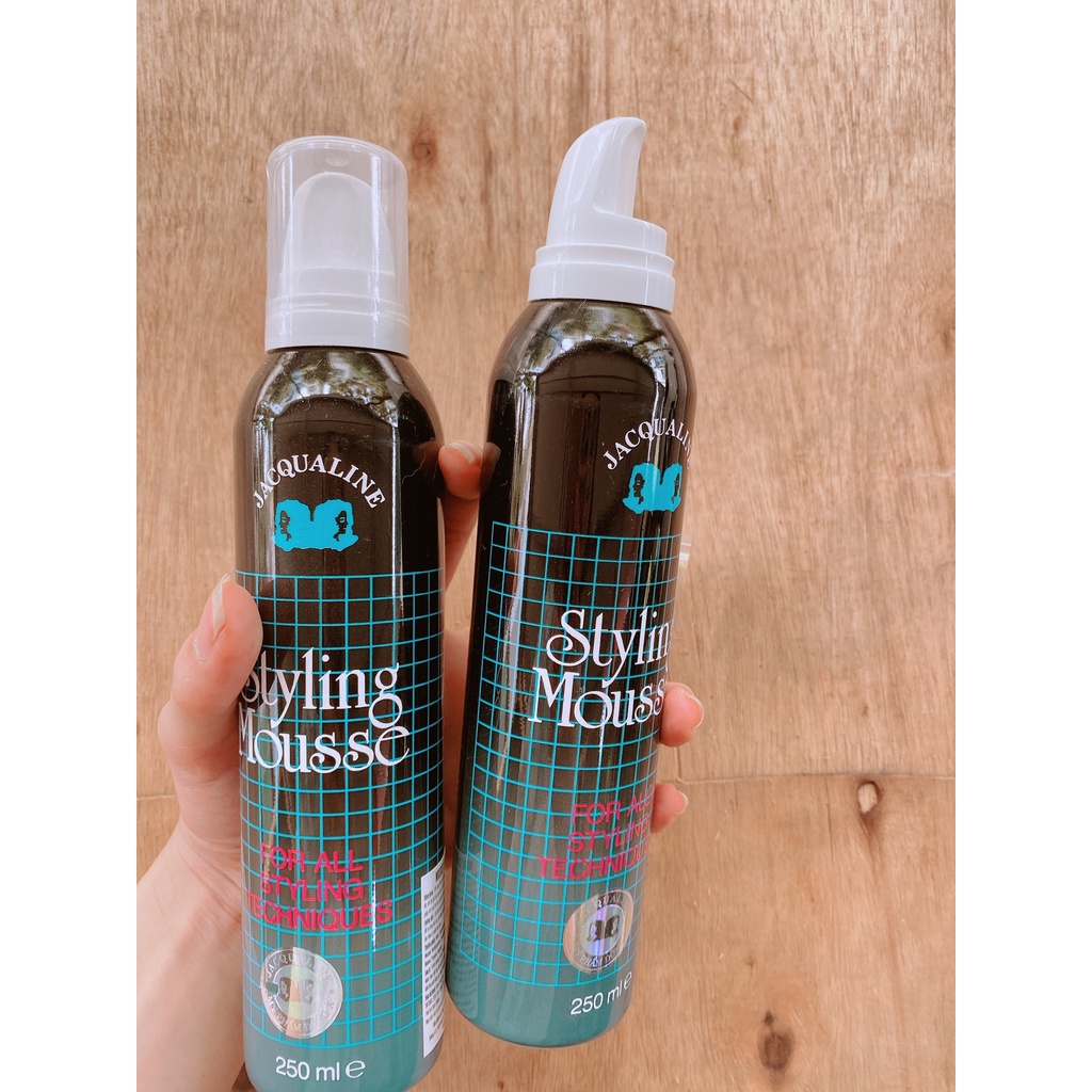 GÔM TẠO BỌT GIỮ NẾP TÓC, GÔM XANH STYLING MOUSSE