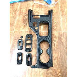 Bộ ốp nội thất ford ranger 2016 2017 2018 2019 2020 2021 2022 vân cacbon - ốp nội thất ranger