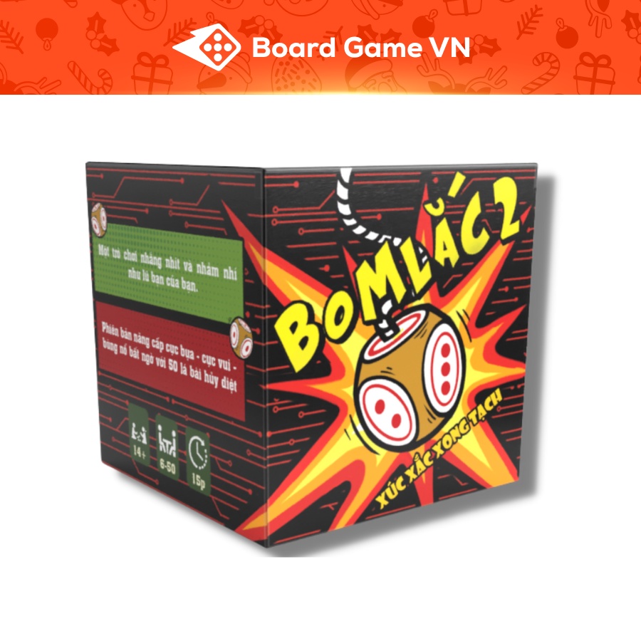 Bom Lắc 2 - Xúc Xắc Xong Tạch- Board Game VN