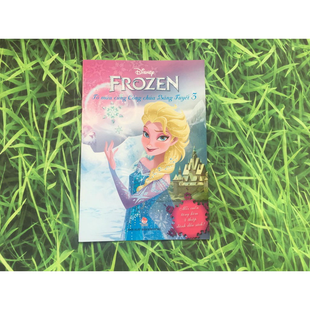 Sách - combo 6 cuốn: Tô Màu Cùng Công Chúa Băng Tuyết Frozen (NXB Kim Đồng)