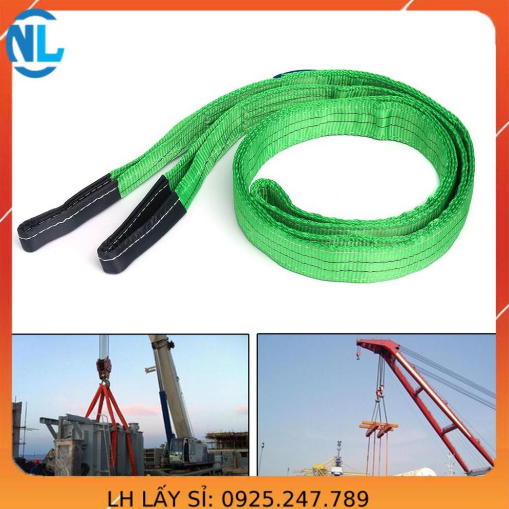 Dây cáp vải cẩu hàng 2 tấn x 5 mét - rộng 5cm