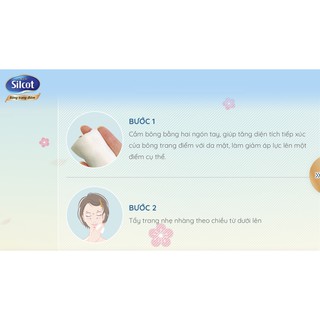 Bông Tẩy Trang Silcot Unicharm 82 Miếng
