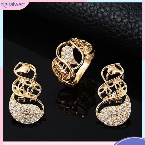 Bộ Trang Sức Đính Pha Lê Sang Trọng