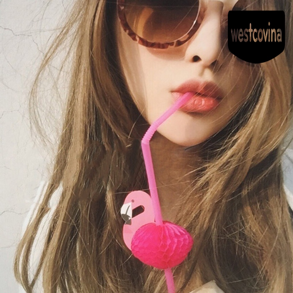 [Hot]☀ Bộ 50 Ống Hút Uống Cocktail Có Thể Uốn Cong