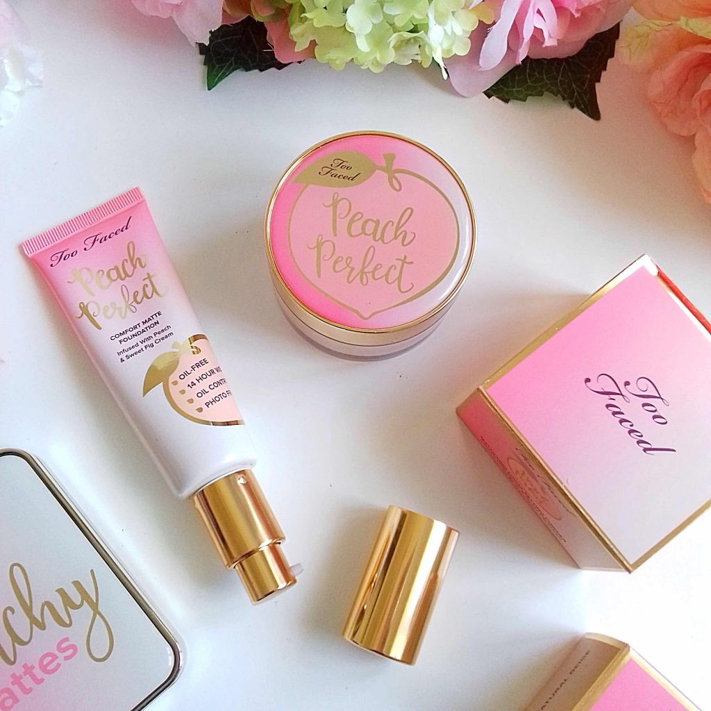 Kem nền Too Faced Peach Perfect Comfort Matte Foundation 40ml506 Bunny Beauty hàng đủ bill