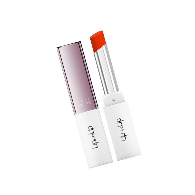 Son lì siêu mịn dưỡng tối ưu Lip On Lip Silky Matte 2,2g Neon Oragne [Cam Rực Rỡ]